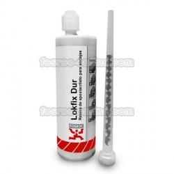 Lokfix Dur - Resina de epoxiacrilato en cartuchos para anclajes