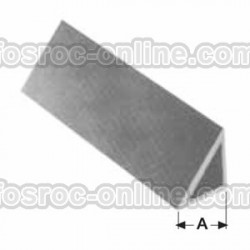 Berenjeno - Perfil de PVC reutilizable para chaflanes en columnas y soleras